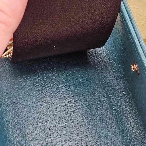 Gucci Canvas Monogram Studded leather  6 Key Holder case - Picture 12 of 15